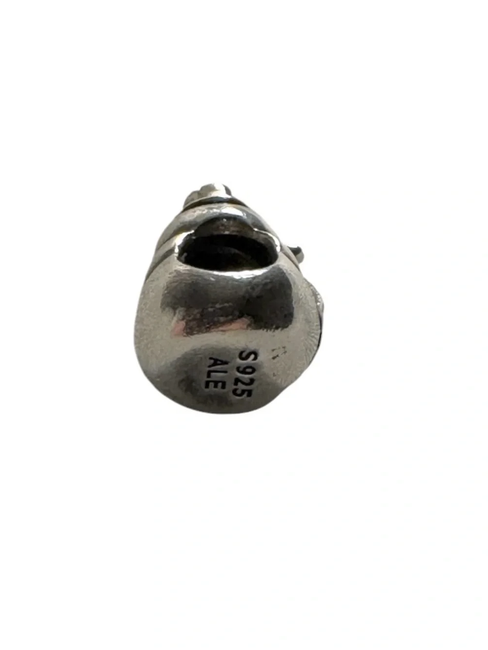Authentic Pandora Retired Classic Snowman Hat Scarf Charm Sterling Silver 790374
